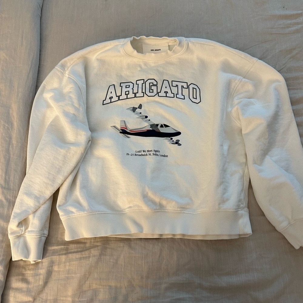 Axel Arigato Voyage Logo Printed Crewneck Sweatshirt - Picture 3 of 6